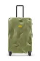zielony Crash Baggage walizka STRIPE Unisex