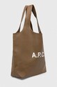 A.P.C. geanta Ninon PUAAT.M61565 verde SS25
