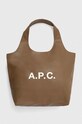 Accesorii A.P.C. geanta Ninon PUAAT.M61565 verde