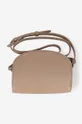 A.P.C. leather handbag Demi brown