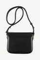 Kožená kabelka A.P.C. Sac Grace Mini PXBMW-F61515 BLACK Hlavní materiál: 100 % Hovězí useň Podšívka: 100 % Bavlna