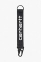 Privjesak Carhartt WIP I027773.BLACK.WHIT crna AA00