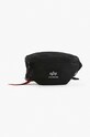 Torbica za okoli pasu Alpha Industries Tekstil črna 101908.03