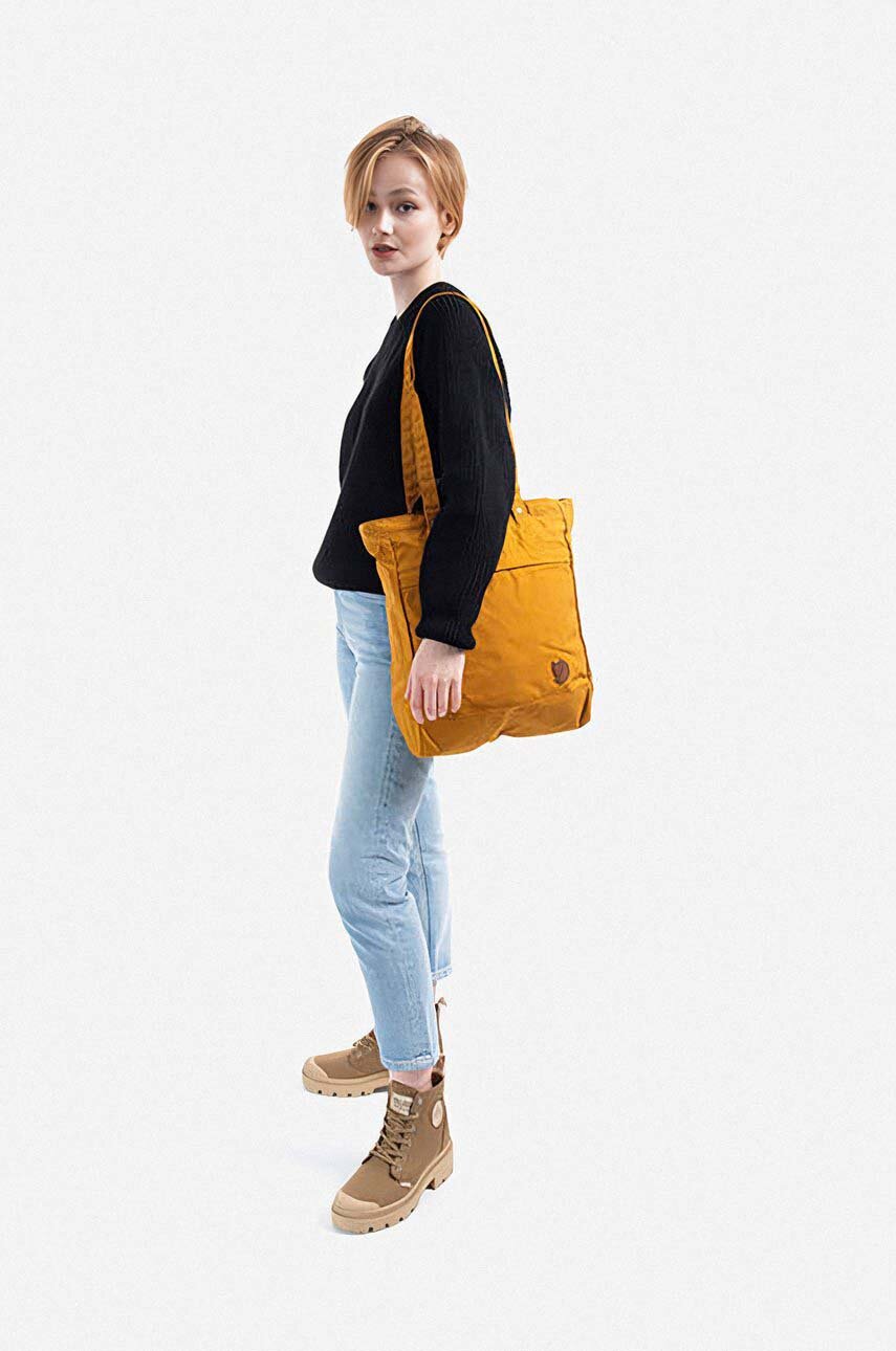 Fjallraven bag yellow