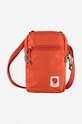 Чанта през рамо Fjallraven High Coast Pocket F23226 333 надпис оранжев F23226.333