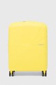 American Tourister walizka 55x40x20-23 cm mieści A4 żółty 146370.A031