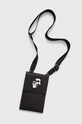 Karl Lagerfeld carcasa de telefon Torebka KLWBSAKCPMK negru AA00