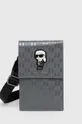 szary Karl Lagerfeld pokrowiec na telefon Unisex
