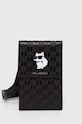 Karl Lagerfeld carcasa de telefon pentru telefon negru KLWBSAKHPCK
