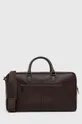 hnedá Kožená taška Barbour Highgate Leather Holdall Unisex