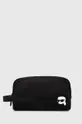fekete Karl Lagerfeld kozmetikai táska Uniszex