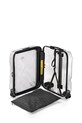 Crash Baggage walizka kabinowa CABIN Small size 55x40x20 cm transparentny CB401