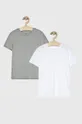biały Calvin Klein Underwear - T-shirt dziecięcy (2-pack) 104-176 cm Chłopięcy