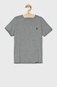 Polo Ralph Lauren - Detské tričko 110-128 cm bavlna sivá 322674984001