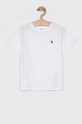 Polo Ralph Lauren - T-shirt dziecięcy 110-128 cm 322674984002 biały 322674984002