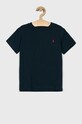 Polo Ralph Lauren - Дитяча футболка 110-128 cm бавовна темно-синій 322674984003