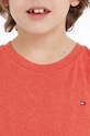 Tommy Hilfiger - T-shirt dziecięcy 74-176 cm KB0KB04140 KB0KB04140 pomarańczowy