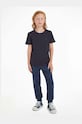 Tommy Hilfiger - T-shirt dziecięcy 74-176 cm KB0KB04140 bawełna granatowy KB0KB04140