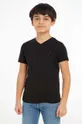 czarny Tommy Hilfiger - T-shirt dziecięcy 74-176 cm Chłopięcy