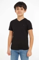 czarny Tommy Hilfiger - T-shirt dziecięcy 74-176 cm Chłopięcy