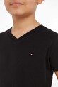 Tommy Hilfiger - T-shirt dziecięcy 74-176 cm KB0KB04142 czarny