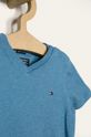 Tommy Hilfiger - T-shirt dziecięcy 74-176 cm jasny niebieski