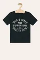 tmavomodrá Jack & Jones - Detské tričko 128-176 cm Chlapčenský