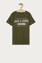 Jack & Jones - Tricou copii 128-176 cm print verde 12158416