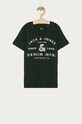 Jack & Jones - T-shirt dziecięcy 128-176 cm nadruk czarny 12158416