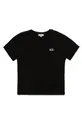 czarny Boss - T-shirt dziecięcy 164-176 cm J25P14.164.176 Chłopięcy