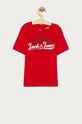 Jack & Jones - T-shirt dziecięcy 128-176 cm nadruk czerwony 12173882