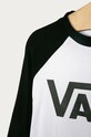 Chłopiec Vans - Longsleeve dziecięcy 129-173 cm VN0003P3YB21 biały