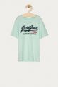 svetlá tyrkysová Jack & Jones - Detské tričko 128-140 cm Chlapčenský