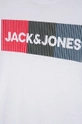 Jack & Jones - T-shirt dziecięcy 128-176 cm biały