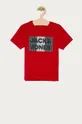 rdeča Jack & Jones otroški t-shirt 128-176 cm Fantovski