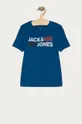 niebieski Jack & Jones - T-shirt dziecięcy 128-176 cm Chłopięcy