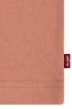 Levi's tricou de bumbac pentru copii portocaliu 8E8157.NOS.B