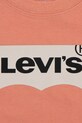 Băieți Levi's tricou de bumbac pentru copii 9E8157.NOS.B portocaliu