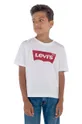 bela Otroški t-shirt Levi's Fantovski