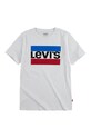 Dječja majica kratkih rukava Levi's bijela 8E8568.NOS.B