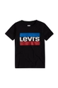 črna Otroški t-shirt Levi's Fantovski