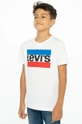 Otroški t-shirt Levi's bela