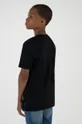 Παιδικό μπλουζάκι Levi's μαύρο