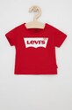 Levi's Tricou copii print rosu 6E8157.NOS.B