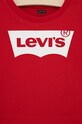 Băieți Levi's Tricou copii 6E8157.NOS.B rosu