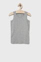 United Colors of Benetton top dziecięcy (2-pack) 3MC10H014.G.CONTINUATIV szary AA00