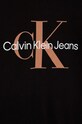 Chłopiec Calvin Klein Jeans t-shirt bawełniany dziecięcy IU0IU00267.9BYY IU0IU00267.9BYY czarny