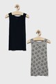 Name it t-shirt dziecięcy (2-pack) z elastanem szary 13208837.GreyMelang