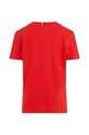 Мальчик Детская хлопковая футболка Tommy Hilfiger KS0KS00210 красный