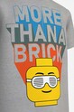 Dječaci Dječja pamučna majica kratkih rukava Lego 12010543 siva